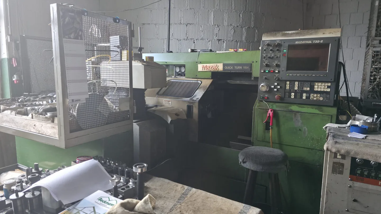 CNC-Drehzentrum in der Fertigung